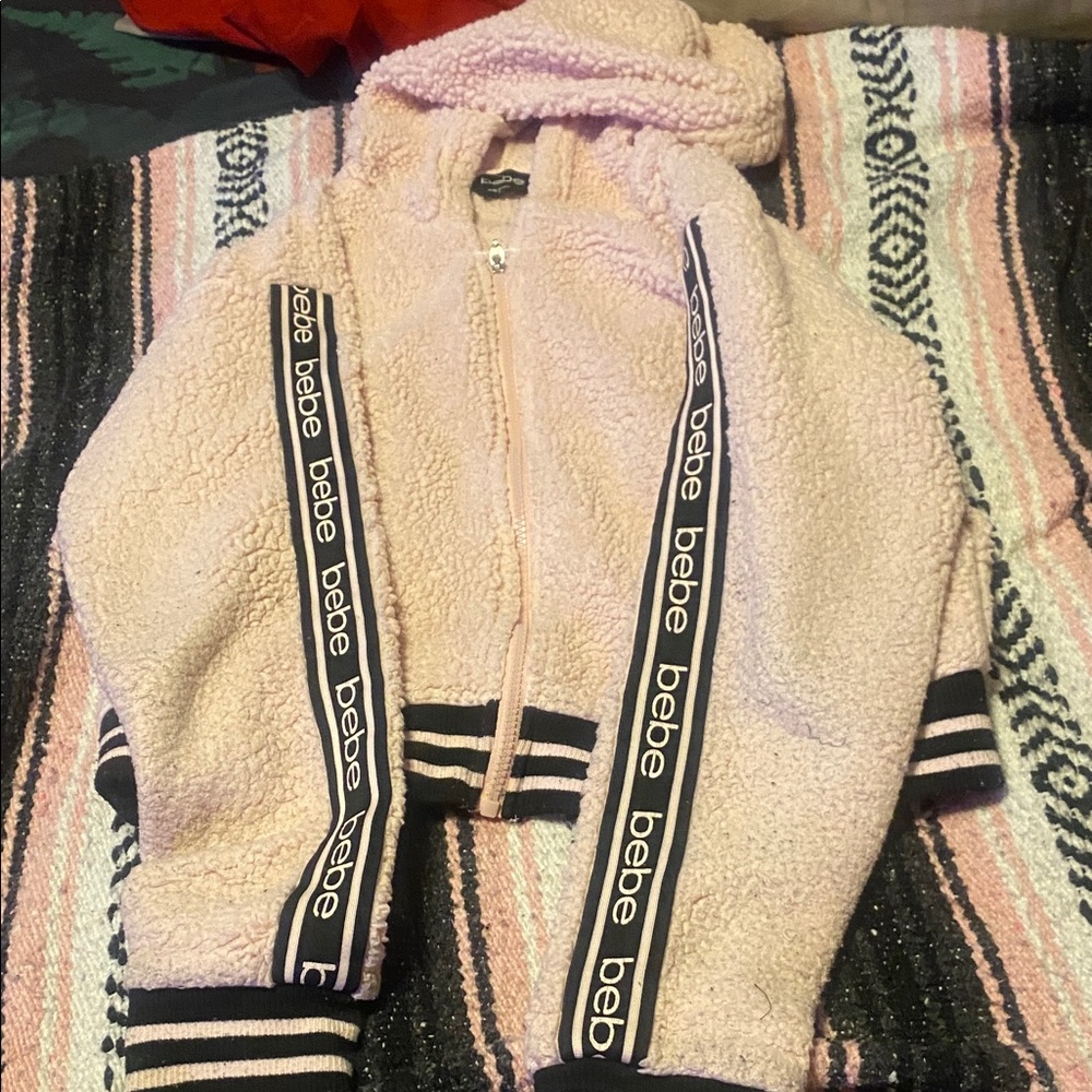 Bebe Blush Sherpa Jacket